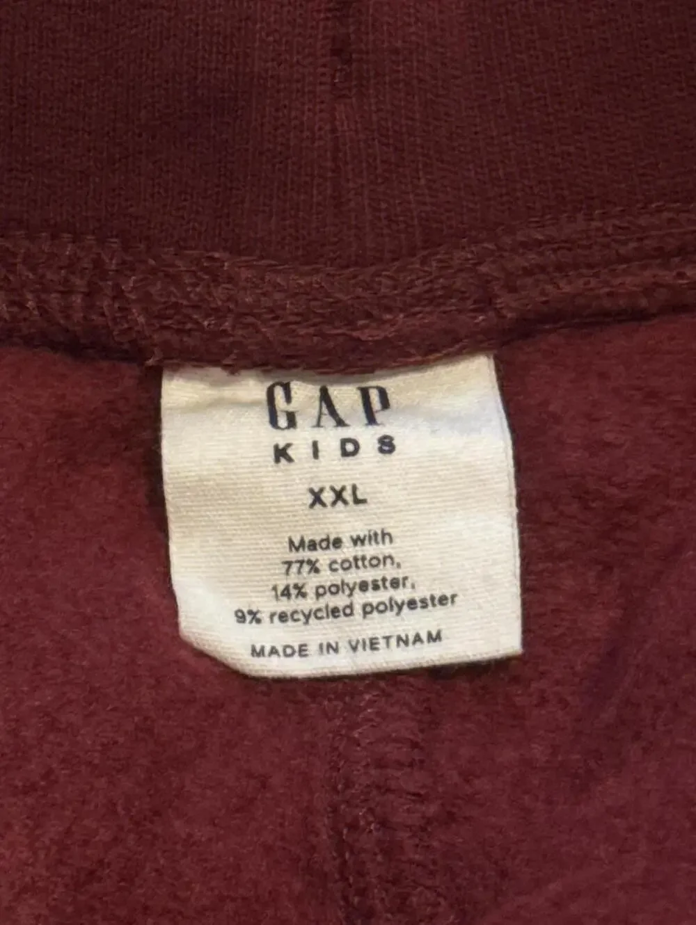 GAP Kids Boys Lot of 2 XXL Blue & Red Camouflage Jogger Pants